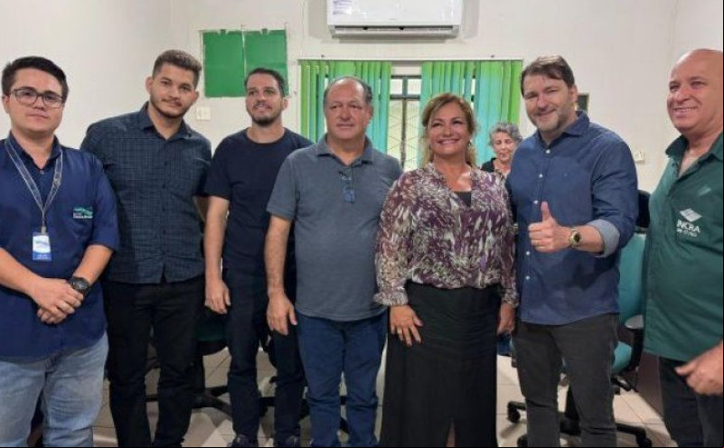 Presidente Alex Redano prestigia lanÃ§amento de reforma da sede do Incra em Ariquemes